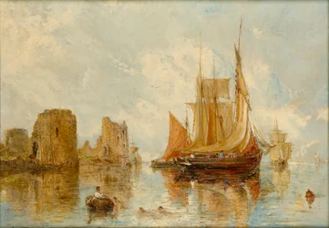 Flint Castle, 1887
